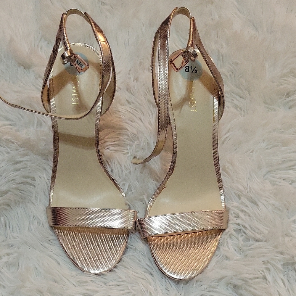 Nine West Rose Gold Heels